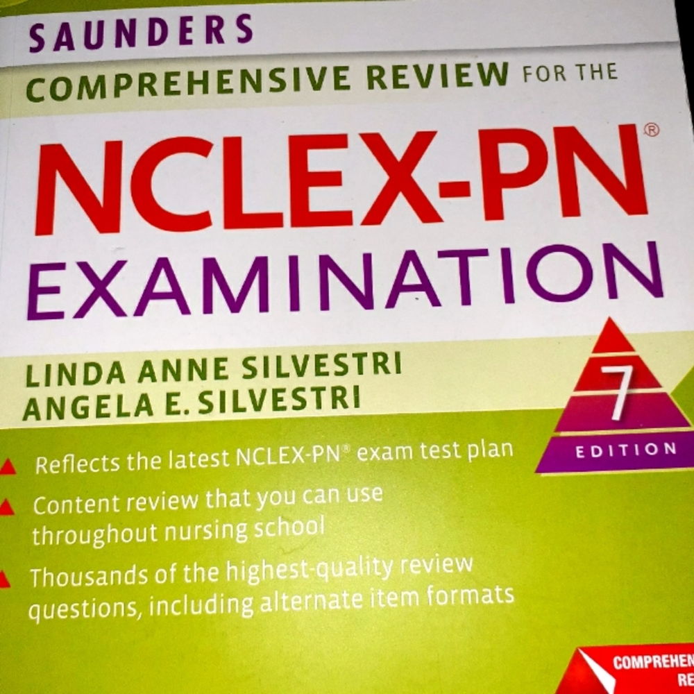 USED Saunders Comprehensive Review for the NCLEX-PN? Examination 7th Edition